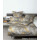Janine Design Mako-Satin Bettwäsche-Garnitur Milano 43123 Farbe Naturell Antikbronze Größe 155x200 cm + 80x80 cm