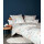 Janine Design Mako-Satin Bettwäsche-Garnitur Milano 45005 Farbe Kameeblau Siena Größe 155x200 cm + 80x80 cm