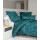 Janine Design Mako-Satin Kissenbezug Messina 43125 Farbe Ägäischblau Größe Kiss. 80x80 cm