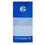 FC Schalke Frottier Streifen königsblau