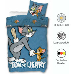 Skybrands Bettwäsche Tom & Jerry 135x200+80x80