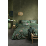 Pip Studio Perkal-Bettwäsche-Garnitur Cece Fiore Farbe Green Größe 135x200