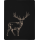 Biederlack Wohndecke Deer mit Zierstich Größe 150 x 200