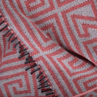 Zoeppritz Merino-Woll-Plaid mit Fransen Legacy