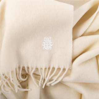 Zoeppritz Woll-Plaid Since 1828 Lambswool Farbe ivory Größe 140x190
