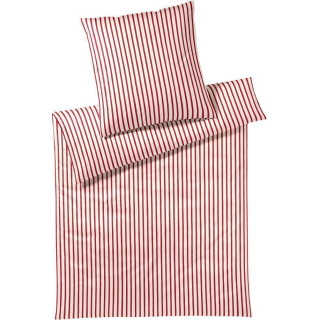 elegante Bettwäsche-Garnitur Mako-Satin Double