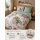 HIP Flanell Bettwäsche Set Omaira Eule Offwhite