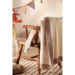 Biederlack Plaid mit Patentrand Lovely & Sweet  Wool Knit  Größe 75 x 100