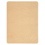 Biederlack Wohndecke ohne Einfassung Wool Feel  Farbe Camel Größe 150 x 200