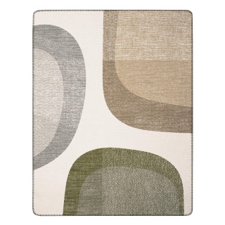 Biederlack Wohndecke mit Zierstich Nordic Rock   Größe 150 x 200