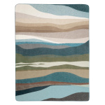 Biederlack Wohndecke mit Zierstich Iceland Horizon