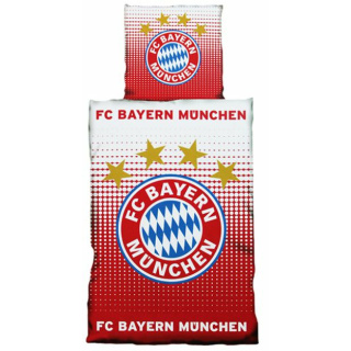 FC  Bayern München Bettwäsche Logo, Größe 135x200+80x80