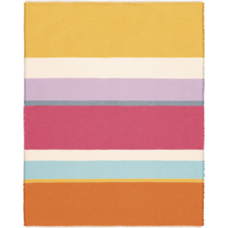 Biederlack Plaid ohne Einfassung Nizza Stripe   Größe 130 x 170