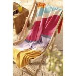 Biederlack Plaid ohne Einfassung Nizza Stripe...
