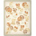Biederlack Wohndecke mit Zierstich Bloom Frame   Größe 150 x 200
