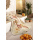 Biederlack Wohndecke mit Zierstich Bloom Frame   Größe 150 x 200