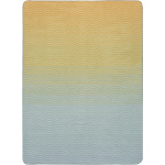 Biederlack Wohndecke mit Zierstich Ocean Nuance   Größe 150 x 200