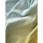 Biederlack Wohndecke mit Zierstich Ocean Nuance   Größe 150 x 200