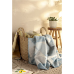 Biederlack Wohndecke mit Zierstich Horizon Flora   Größe 150 x 200