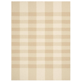 Biederlack Plaid mit Zierstich Farbe Crossweft beige Größe 150 x 200