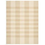 Biederlack Plaid mit Zierstich Farbe Crossweft beige Größe 150 x 200