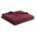 Biederlack Wohndecke mit Velourband-Einfassung Farbe bordeaux Größe 150 x 200