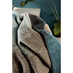 Biederlack Wohndecke mit Zierstich Farbe Blue Fade Größe 150 x 200