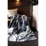 Biederlack Wohndecke Farbe Snow Flow Größe 150 x 200