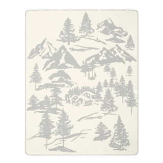 Biederlack Wohndecke Farbe Mountain Dreams Größe 150 x 200