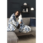 Villeroy & Boch Plaid Paradiso Navy Peony 150x200