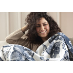 Villeroy & Boch Plaid Paradiso Navy Peony 150x200