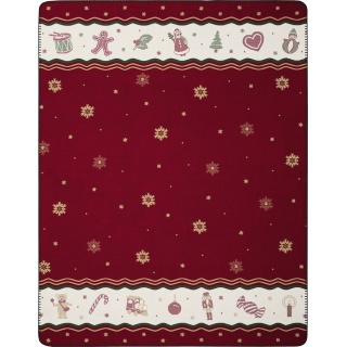 Villeroy & Boch Plaid Toys Delight ruby 150x200