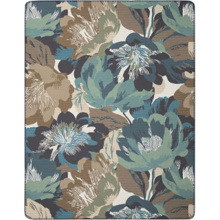 Biederlack Wohndecke Winter Flora Größe 150 x 200