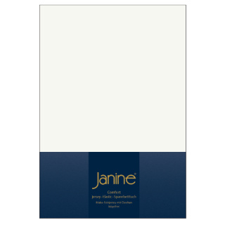 Janine ELASTIC Spannbetttuch.100 X 200 ecru