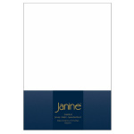 Janine ELASTIC Spannbetttuch - 200 X 200 weiß