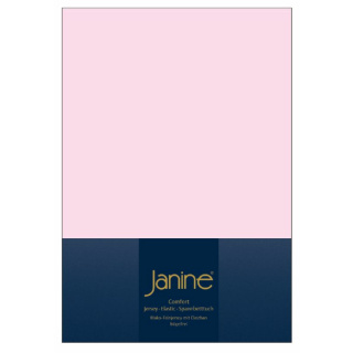 Janine ELASTIC Spannbetttuch.  150 X 200 zartrosa
