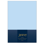 Janine ELASTIC Spannbetttuch.  150 X 200 hellblau
