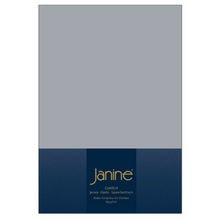 Janine ELASTIC Spannbetttuch.100 X 200 platin
