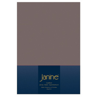 Janine ELASTIC Spannbetttuch.100 X 200 capuccino