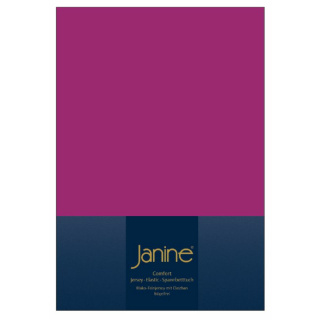 Janine ELASTIC Spannbetttuch.  150 X 200 fuchsia