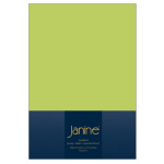 Janine ELASTIC Spannbetttuch.  150 X 200 apfelgrün