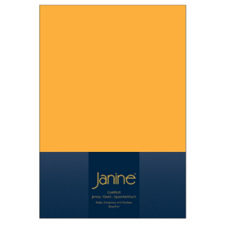 Janine ELASTIC Spannbetttuch.100 X 200 sonnengelb
