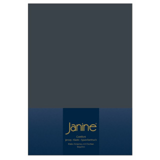 Janine ELASTIC Spannbetttuch - 200 X 200 titan