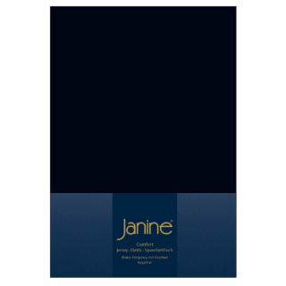 Janine ELASTIC Spannbetttuch.100 X 200 schwarz