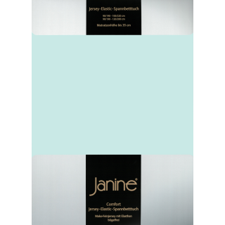 Janine JERSEY Spannbetttuch- 5002 200 X 200 morgennebel