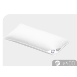 Schlafstil Faserkissen F400 Füllung: 100% Polyester Bezug: 100% Baumwolle Farbe weiss AL