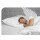 Schlafstil Faserkissen F400 Füllung: 100% Polyester Bezug: 100% Baumwolle Größe 40 x 80   Bezug gesteppt