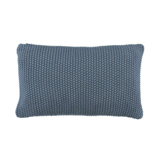 Marc OPolo Kissen Nordic knit Farbe Smoke Blue 30x60cm