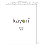 Kayori Shizu Laken aus Perkal Baumwolle